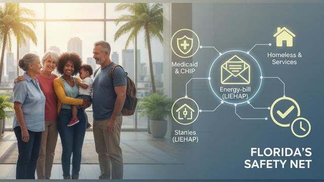 Florida Safety Net Update: Medicaid enrollment, homeless services, utilities help, and housing support — Fall 2025