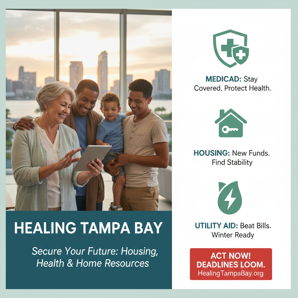Medicaid, Housing, Utilities: What’s New Now—and How Tampa Bay Families Can Take Action Before Winter